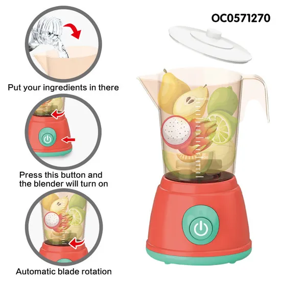 Wholesale Funny Mini Home Blender Children's Kitchen Tool Simulation Sets Toys for Kids