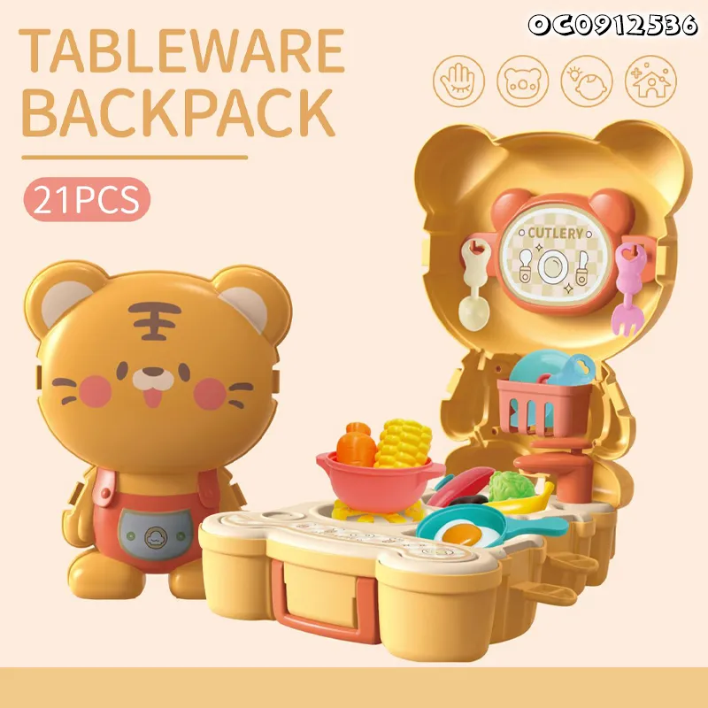 Wholesale Pretend Educational Play Vegetable Fruit Food Fun Cooking Role Play House Kitchen Toys for Kids