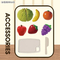 Wholesale 8 Pieces Mini Early Educational Simulated Fruit Vegetables Fruit Pretend Play Kitchen Plastic Food Cutting Toy