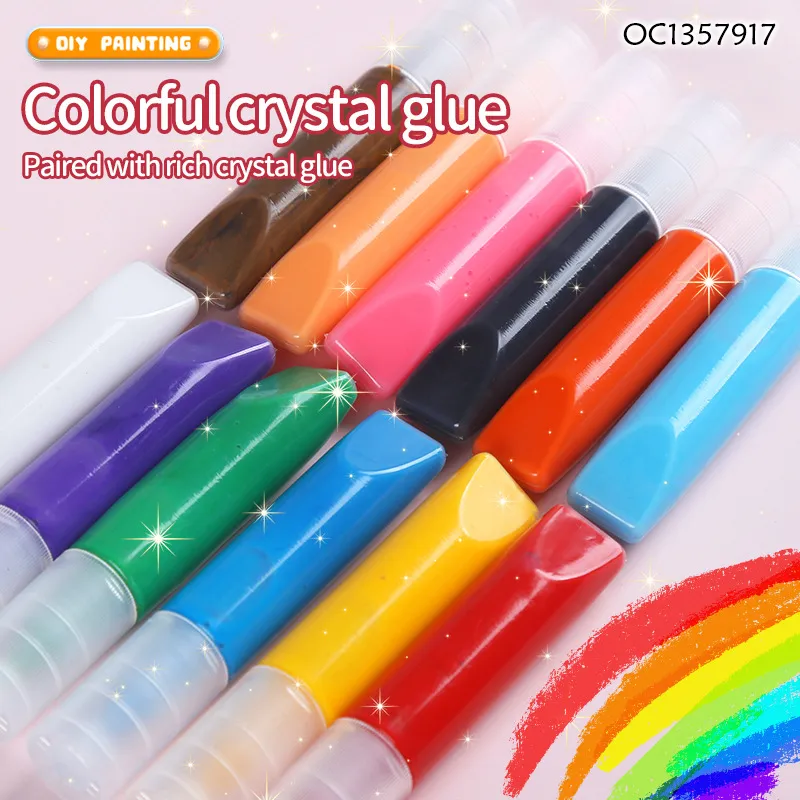 Popular DIY Color Art and Craft Material Handmade Keychain Christmas Painting Toys for Kid