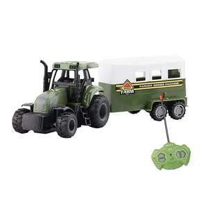 High Quality Toy Car Transporters Model Kids Remote Control RC Farmer Car Farmer Toy Truck with Sound