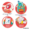 Montessori Building DIY Drawing Educational Kids Toys Wholesale Magnetic Writing Smart Drawing Board
