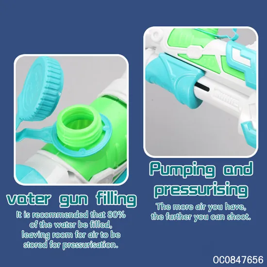 Powerful High Pressure Water Gun Kids Plastic Big Size Water Gun for Summer Shooting Game