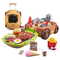 Wholesale Mini Pretend Play Cooking Set Fast Food Children's Plastic Kitchen Toys for Kids