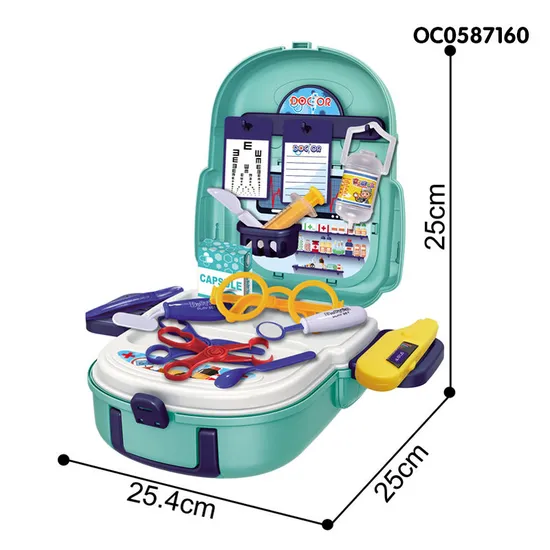 Montessori Kids Pretend Play Medicine Box Children Interactive Creative Hospital Doctor Toys Set