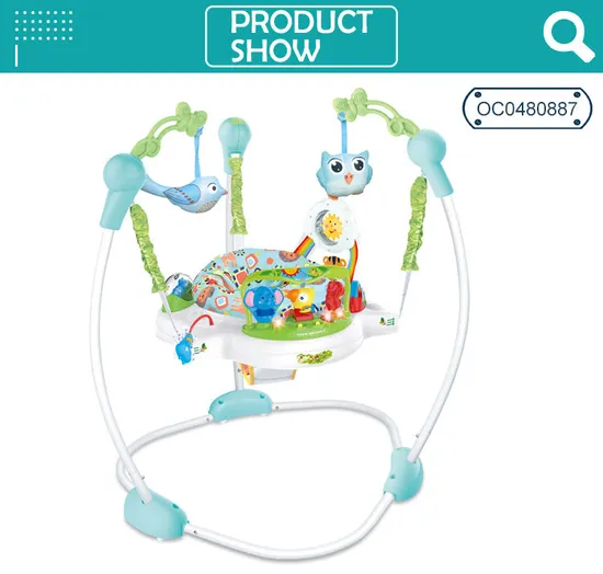Kids Cheapest Price Multifunction Jumping Chair Wholesale Designed Infant Standing Baby Walker with Music