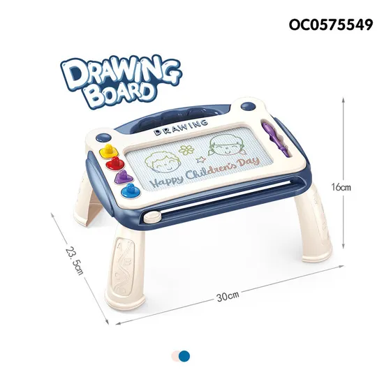 Wholesale Children's Learning Magnetic Drawing Writing Desk Table Popular DIY Toy Board for Kids
