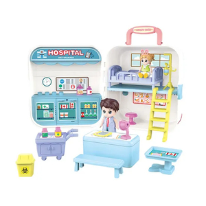 New Educational Plastic Role Play Toy Set Doctor Set for Kids