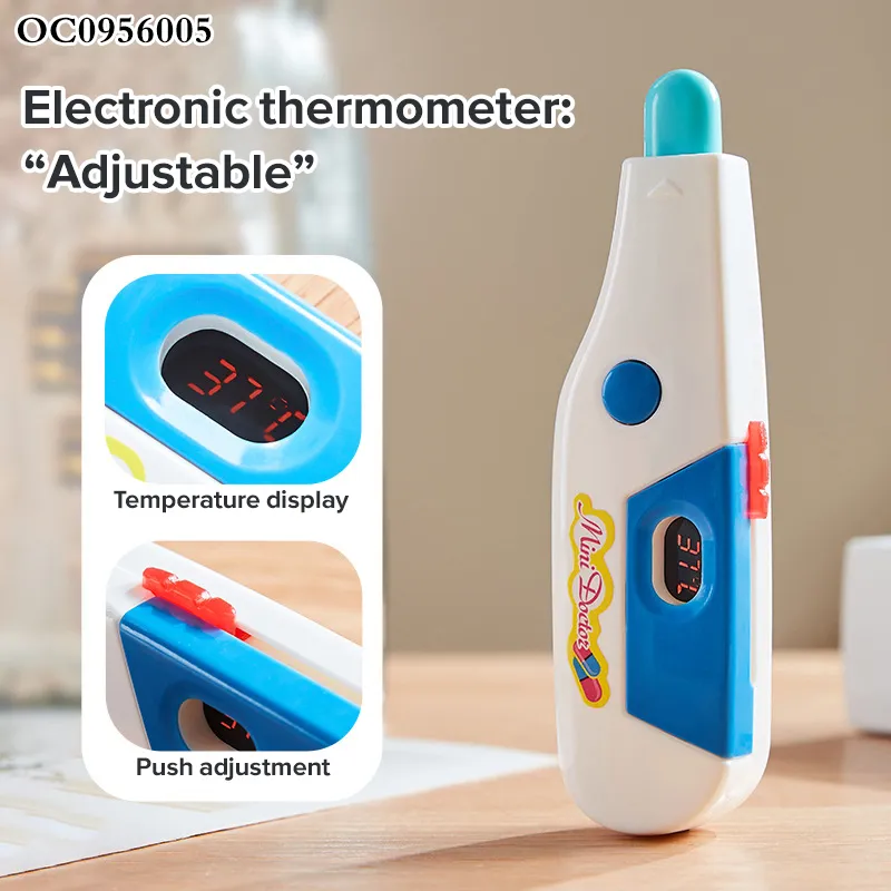 Funny Games Pretend Play Plastic Medical Montessori Hospital Interactive Creative Toy Doctor Set for Kids