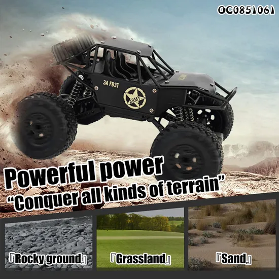 off Road Remote Control Metal Scale 1: 20toy Car for Kids