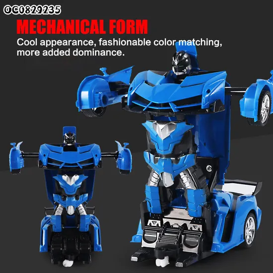 Wholesale Deformation Robot Car Model Display 1: 18 Scale Model Wheel RC Remote Control Car for Kids