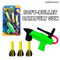 Promotional Toys Interactive Kids Shooting Game Manual Plastic Large Fun Indoor Play Toys Catapult Soft Bullets Gun