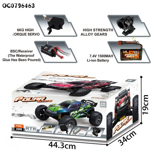 Wholesale Electric Plastic High Speed 1: 8 Scale Model with High Speed RC Cars