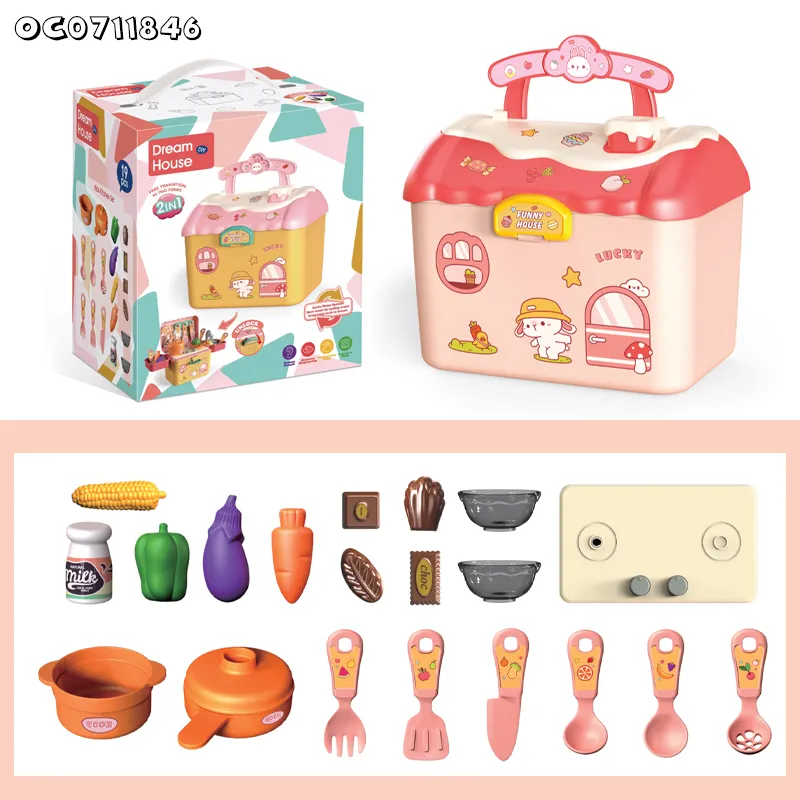 Wholesale Children Educational Pretend Plastic Kitchen Cooking Vegetable Fruit Food Toy