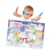 Wholesale Christmas Washable Custom Watercolor Coloring Book Mats Reusable Painting Montessori Educational Toys