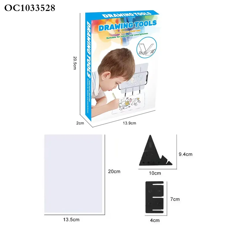 Kids Learning Materials Early Education Toy Artist Drawing Giomatric Pattern Tools Wholesale Educational Toys for Kids