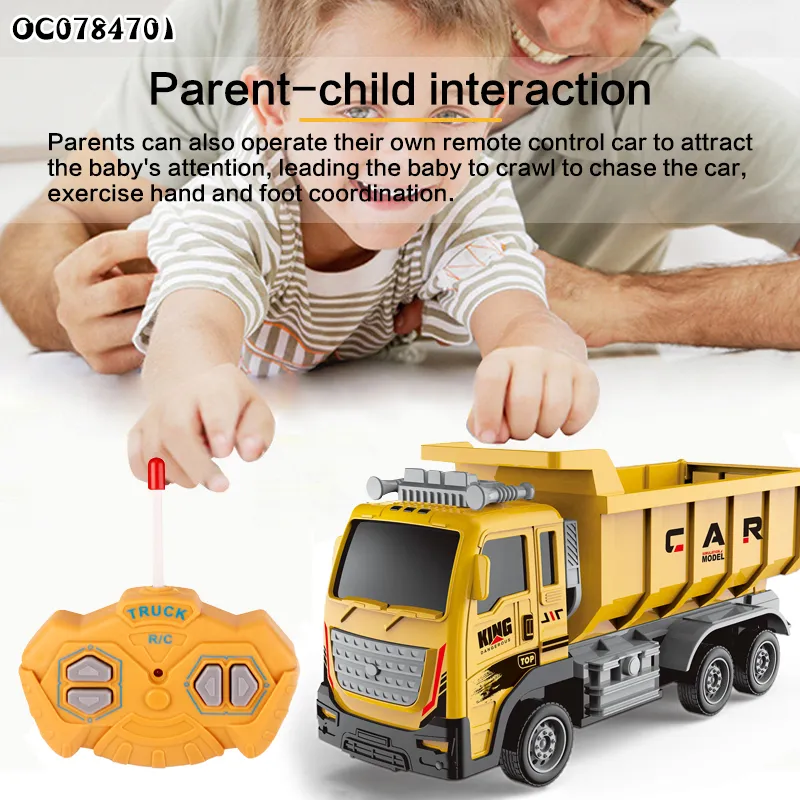 Wholesale Electric Engineering Truck Model Toys 4WD 1: 16 Simulation off Road RC Truck