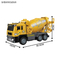 RC Plastic Concrete Mixer Truck Model 1: 24 Scale Engineering for Kids with Light with Remote Control Toys