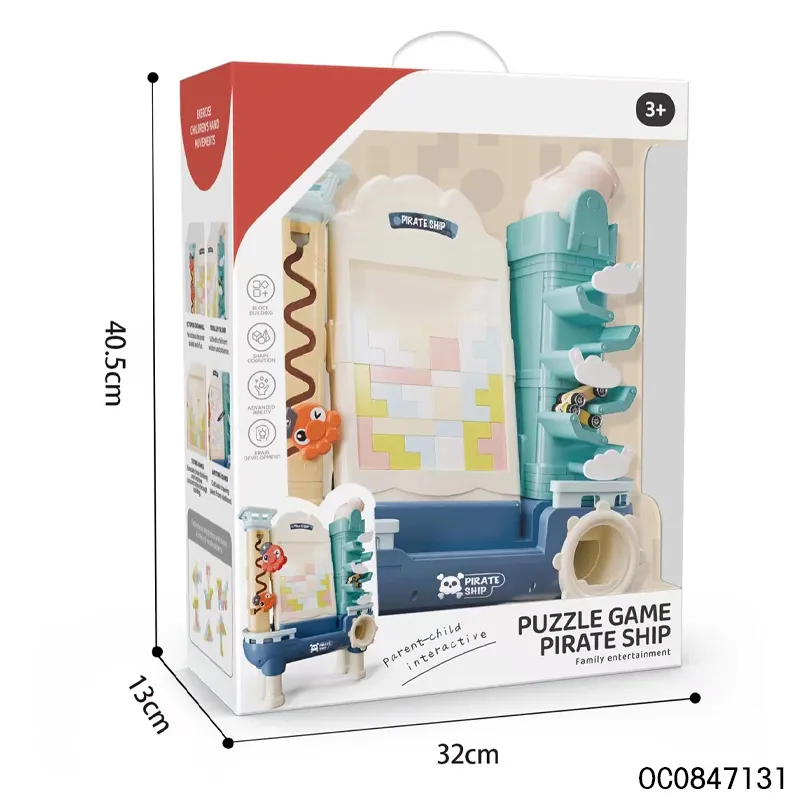Montessori Wholesale Plastic Creative Popular DIY Puzzle Drawing Board Toy for Kids