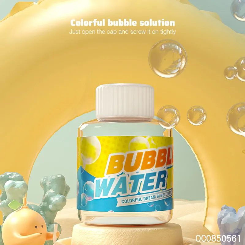 Kid Summer Toys 15 Holes Bubble Toys Bubble Gun with Light