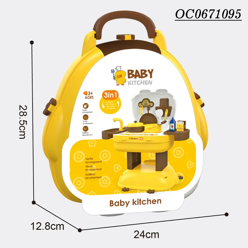 Wholesale Kids Miniature Pretend Mini Kitchen Children's Plastic Tool Plastic Cooking Pretend Play Food Toys