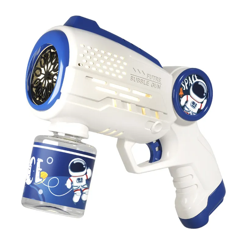 Outdoor Wedding Party Birthday Space Bubble Gun Machine Gift Perfect Choice Kids Toys Automatic Electric Bubble Machine Gun
