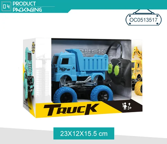 1/22 Scale 4 Channels Remote Control Construction Building Material RC Trucks Toys