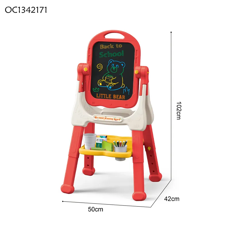 Wholesale Magnetic Educational Toys Kids Double Sided Erasable Whiteboard Toy Drawing Pad Board