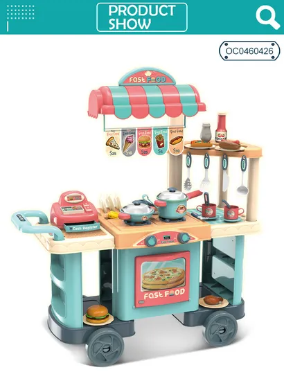 New Pretend Set Kitchen Product Cooking Toy Set