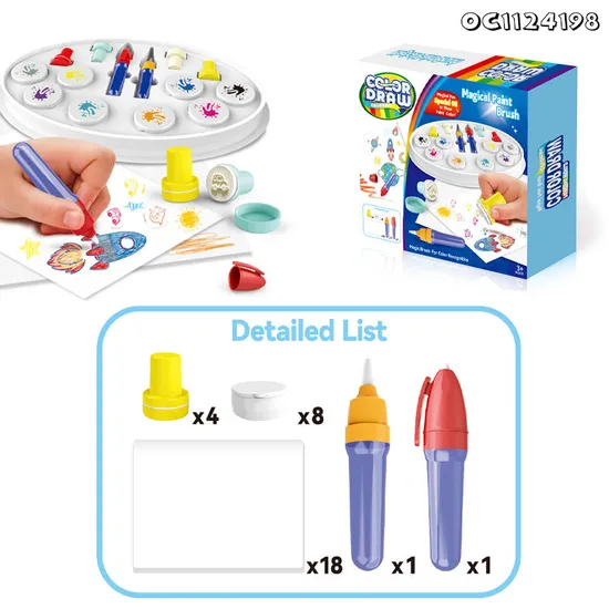 Wholesale Crafts DIY Creative Montessori Educational Custom Art Painting Drawing Popular DIY Tool Toys for Kids