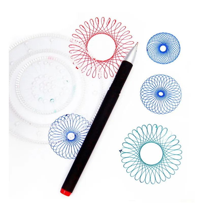 Kids Funny Plastic Creative Spirograph Most Popular Wholesale Educational Painting Drawing Toys for Children