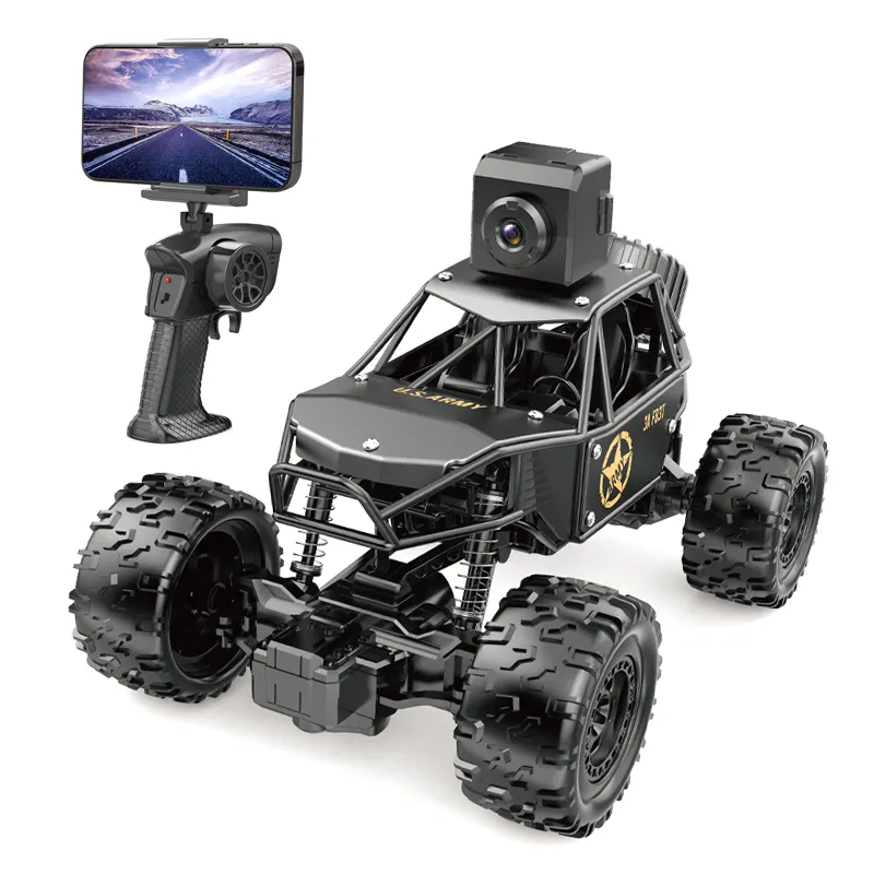 Wholesale Electronic Toys Remote Control Alloy off Road RC Model Car with Camerawifi