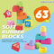 Wholesale Children's Building Silicone Soft Rubber Play Blocks Educational Fun Games Toy Set