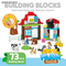 Wholesale DIY Cartoon Model Educational Animal Children's Blocks Model Building Toys Set for Kids