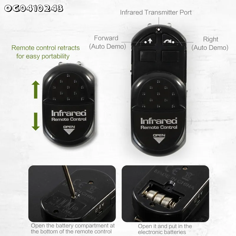 Wholesale 360 Degrees Mini RC Flying Remote Control Insect Model Animal Toy with LED Lighting