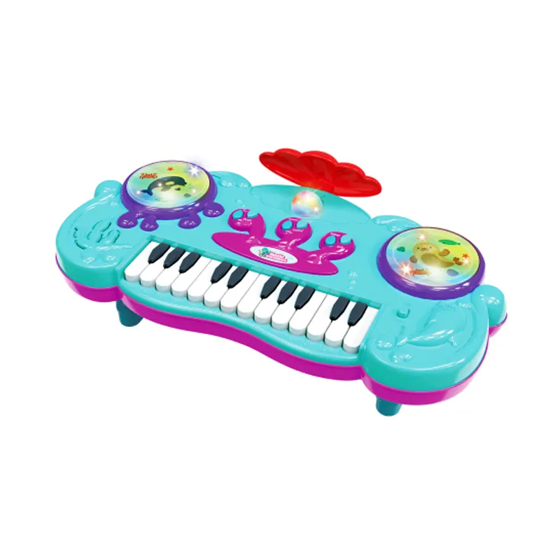 Wholesale 24 Key Piano Baby Electronic Instrument Baby Educational Musical Toy Keyboard