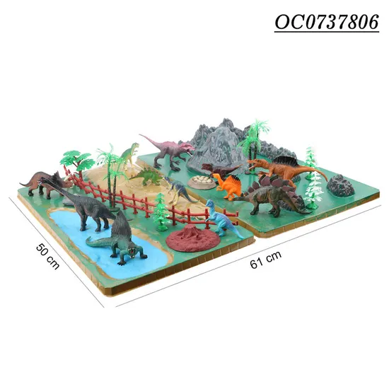Wholesale Educational Plastic Rubber Animals Dinosaurs Forest Animals PVC Toys