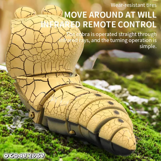 Wholesale Animal Snake Model Animal RC Infrared Remote Control Plastic Toys for Hot Selling