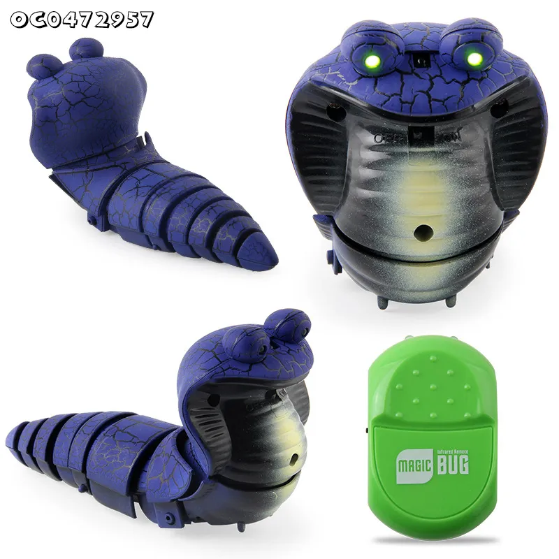 Wholesale Animal Snake Model Animal RC Infrared Remote Control Plastic Toys for Hot Selling
