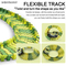 Newest Educational Toy Assembled Kids Race Dinosaur Flexible Track Parking Slot Toy with Electric Car for Boy Gift Item