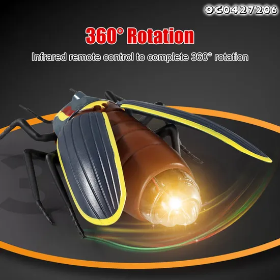 Wholesale Funny 3D Scale Model Remote Control Realistic Flying Insects Model Animal Toy for Kids