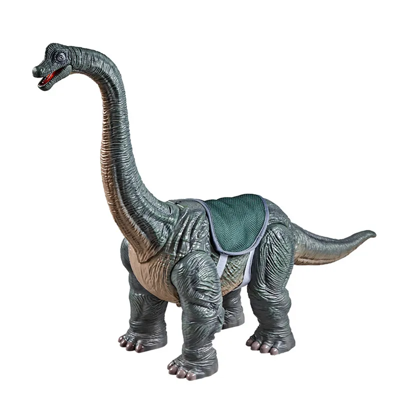 Large Kids Children Customized Realistic Animatronic Electric Ride on Walking Dinosaurs Car Toy with Light and Sound for Sale
