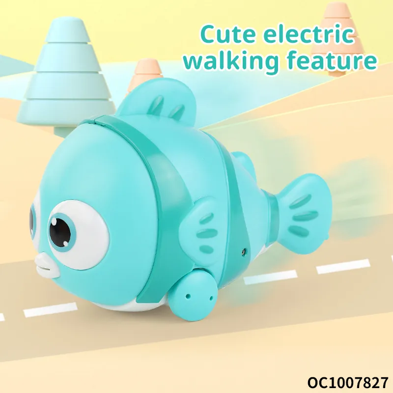 Wholesale Educational Funny Cute Montessori Fishing Water Game Electric B/O Sensory Educational Toys