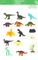 12 Pieces 3 Inches Dinosaur Party Set Mini Dinosaur Toys in Egg