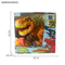 Movable Joints Battery Operated Educational Moving Soft Plastic Dinosaur Electric Small Toys for Children with Light and Sound