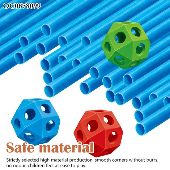 Wholesale Educational Montessori House Playhouse Children Construction Building Block Toy