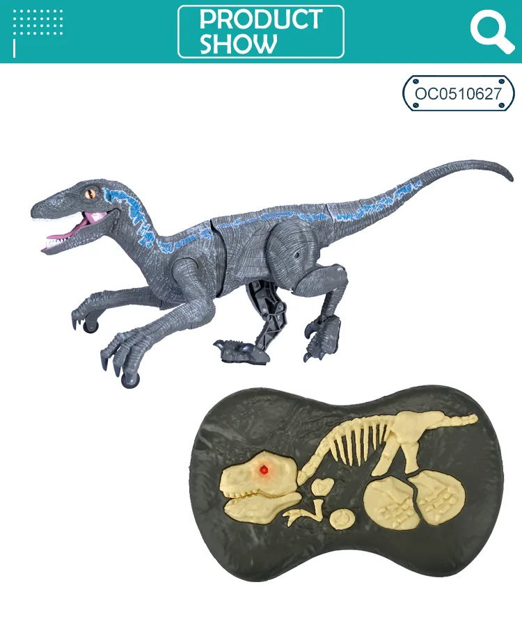 Electronic Walking Jurassic Dinosaur Toy Remote Control Animals Toy for Kids Wholesale