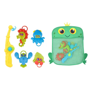 Wholesale Montessori Funny Plastic Fish Bath Fishing Educational Baby Water Game Toys for Kids