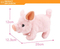Wholesale Popular Animal Cute Soft Pink Pig Plush Stuffed Toy