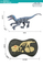 New Arrival 2.4G 5CH Remote Control RC Robot Dinosaur Toys with Light Sound